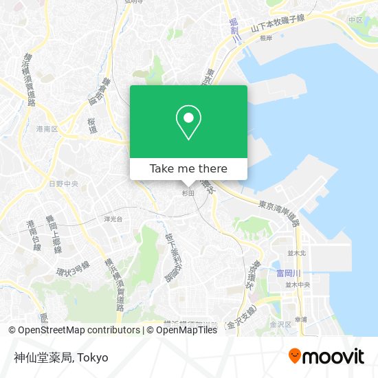 神仙堂薬局 map