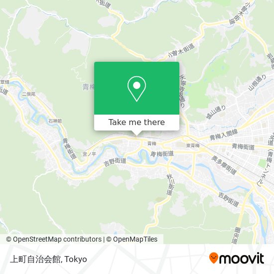 上町自治会館 map