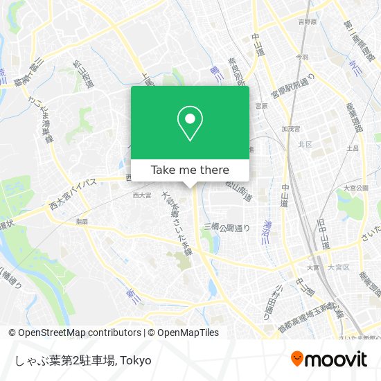しゃぶ葉第2駐車場 map