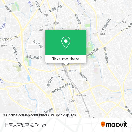 日東大宮駐車場 map
