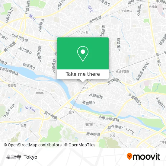 泉龍寺 map