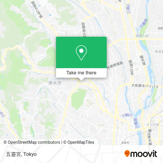 五靈宮 map