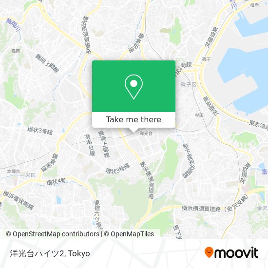 洋光台ハイツ2 map