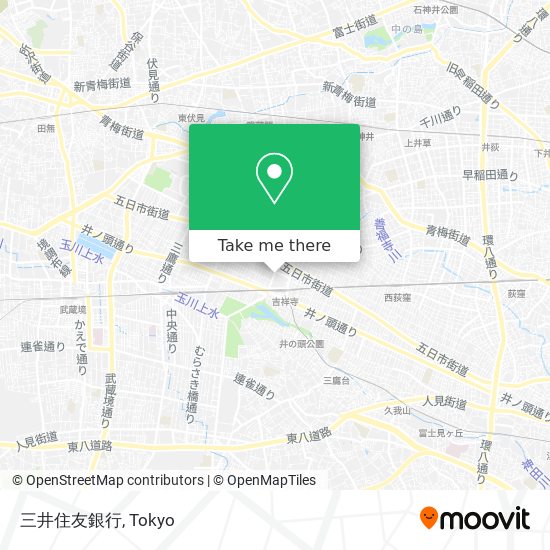 三井住友銀行 map