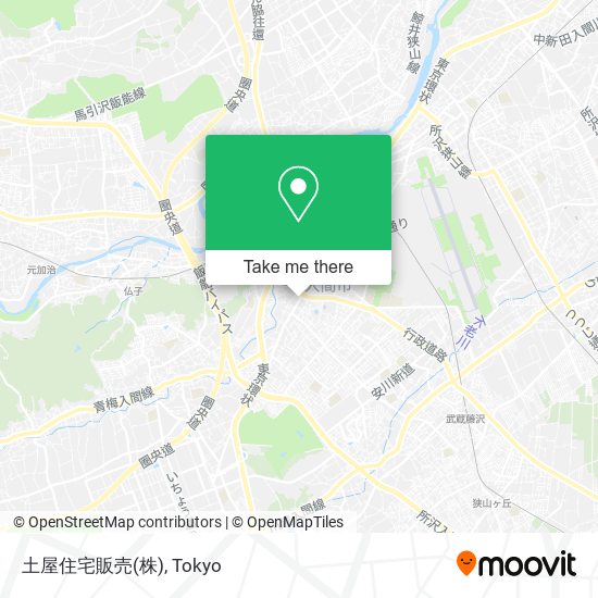 土屋住宅販売(株) map