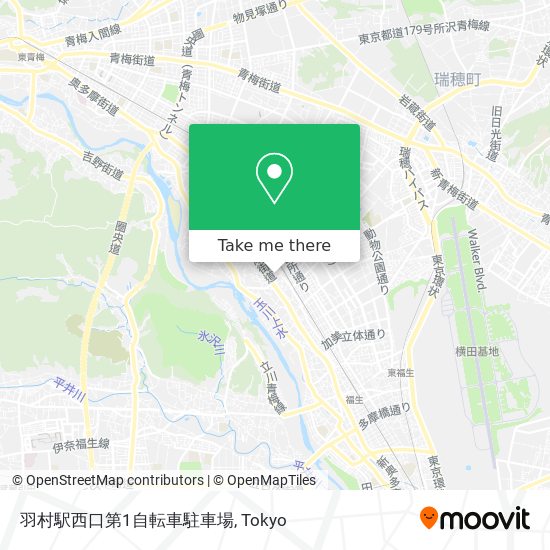 羽村駅西口第1自転車駐車場 map