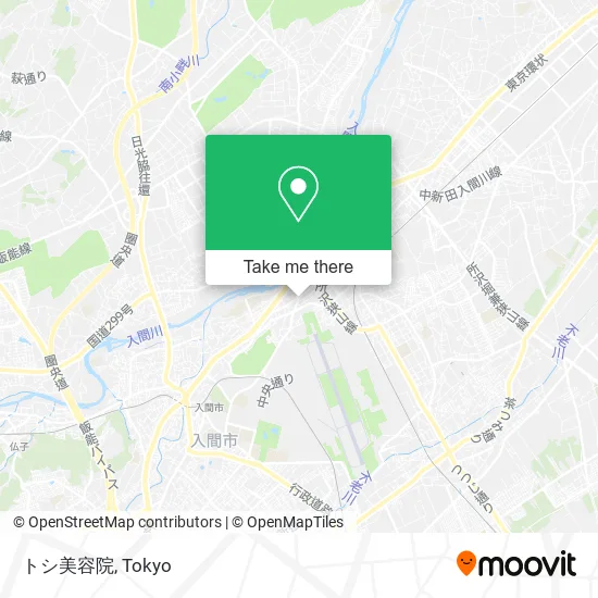 トシ美容院 map