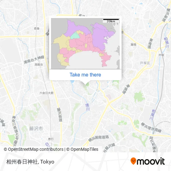 相州春日神社 map