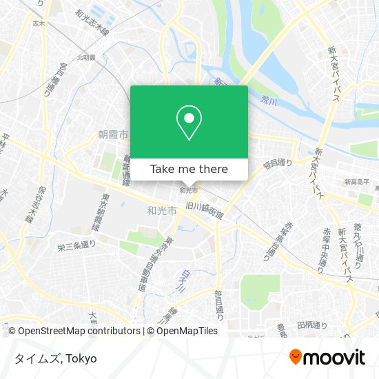 タイムズ map