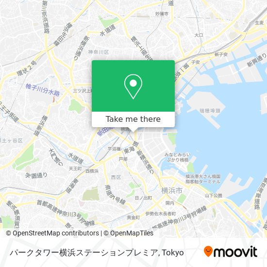 パークタワー横浜ステーションプレミア map