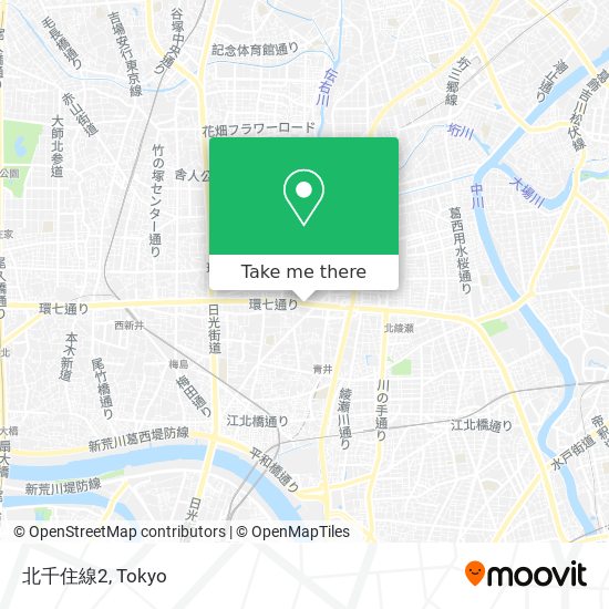 北千住線2 map