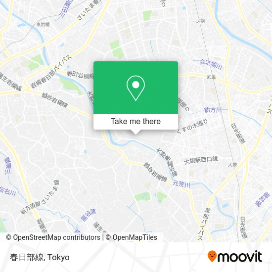 春日部線 map