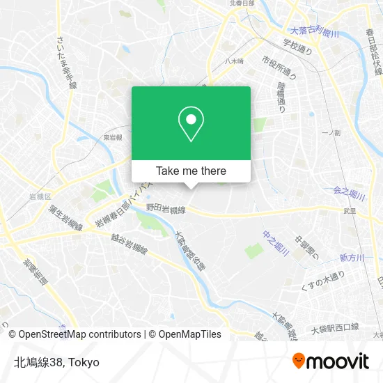 北鳩線38 map