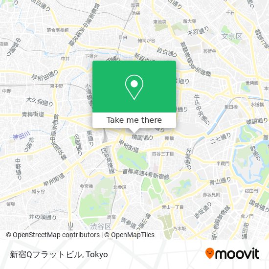 新宿Qフラットビル map