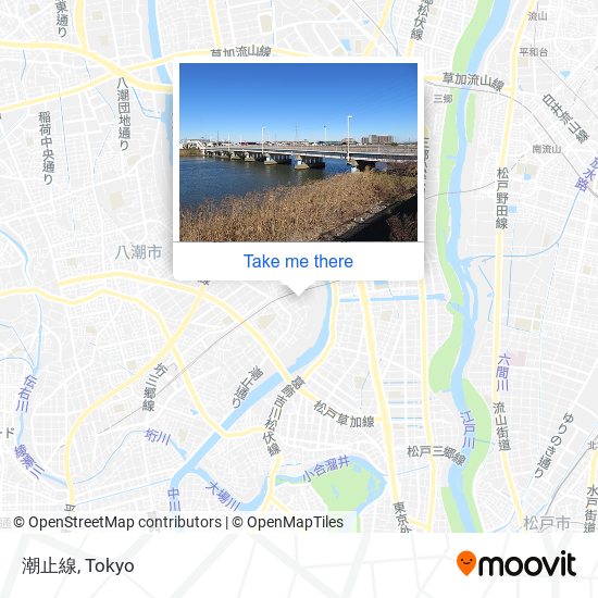潮止線 map