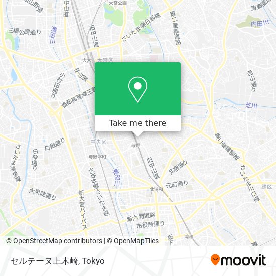 セルテーヌ上木崎 map