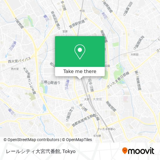 レールシティ大宮弐番館 map