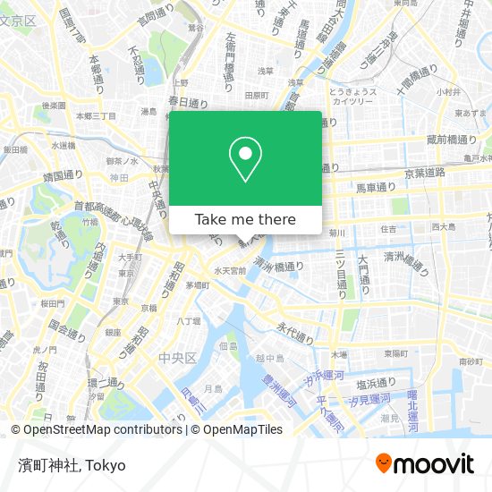 濱町神社 map