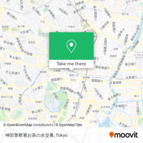 神田警察署お茶の水交番 map