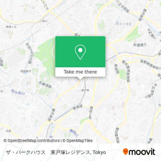 ザ・パークハウス　東戸塚レジデンス map