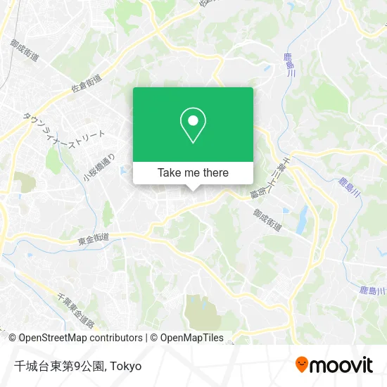 千城台東第9公園 map