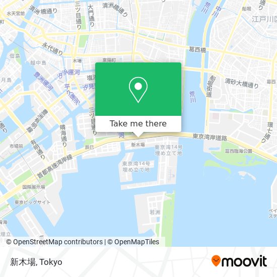 新木場 map