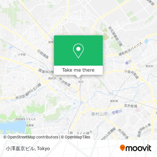 小澤嘉京ビル map