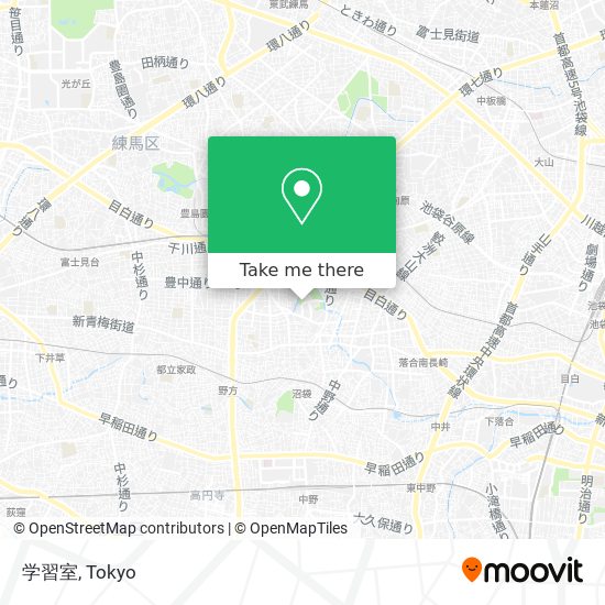 学習室 map