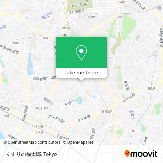 くすりの福太郎 map