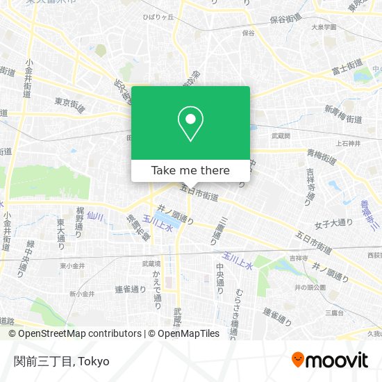 関前三丁目 map