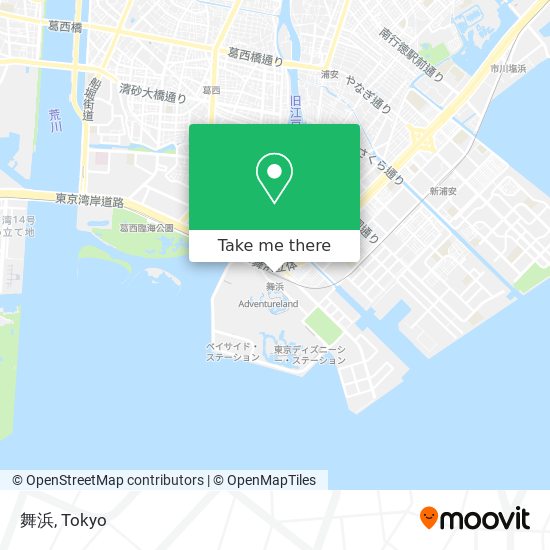 舞浜 map