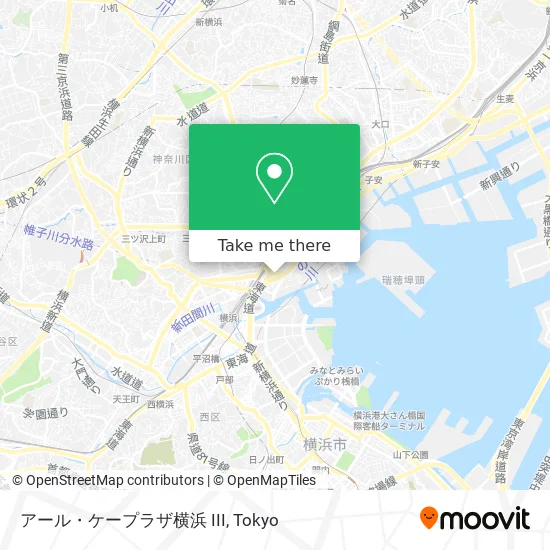 R Cape Plaza Yokohama III map
