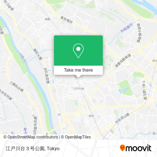 江戸川台３号公園 map