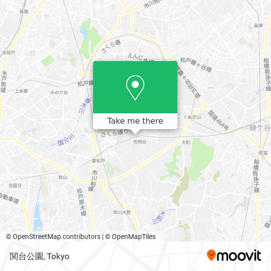 関台公園 map