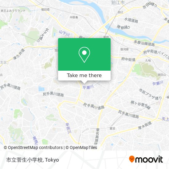 市立菅生小学校 map