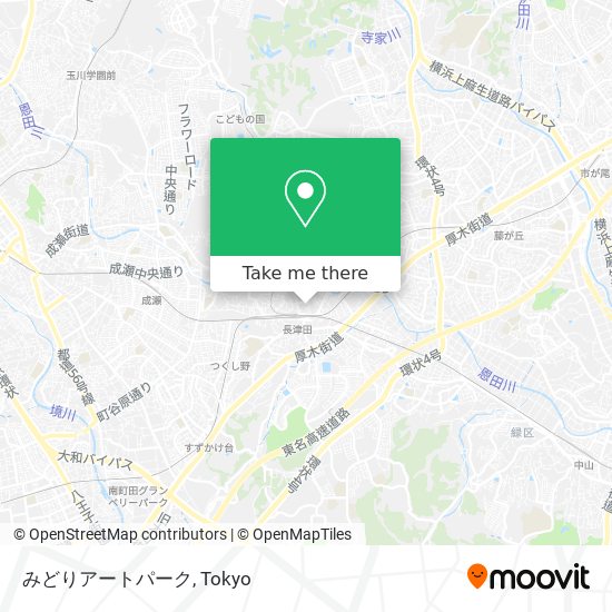 みどりアートパーク map