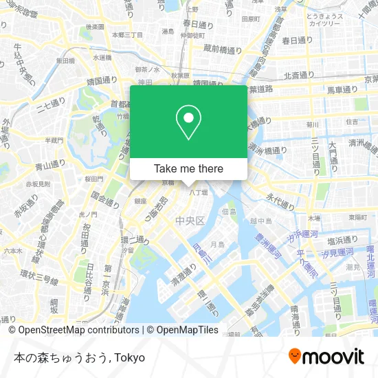 本の森ちゅうおう map