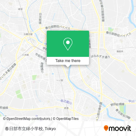 春日部市立緑小学校 map