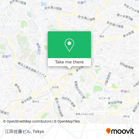 江田佐藤ビル map