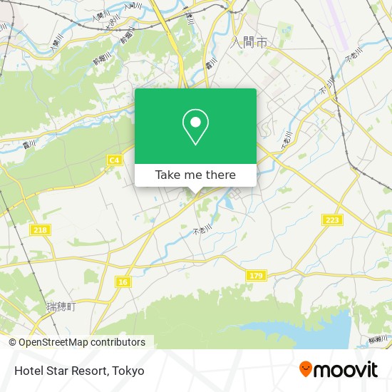 Hotel Star Resort map