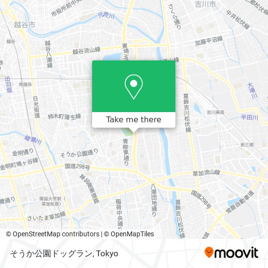 そうか公園ドッグラン map