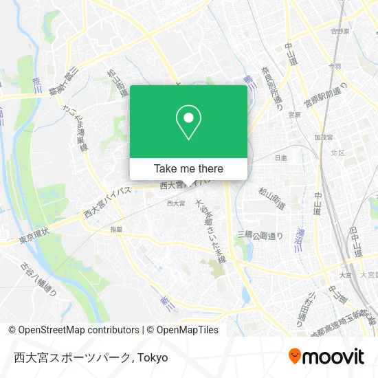 西大宮スポーツパーク map