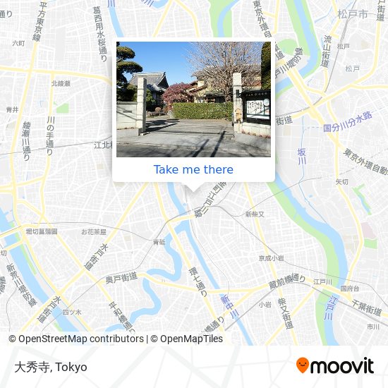 大秀寺 map