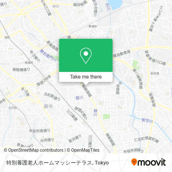 特別養護老人ホームマッシーテラス map