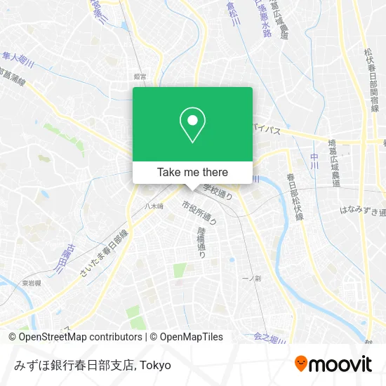 みずほ銀行春日部支店 map