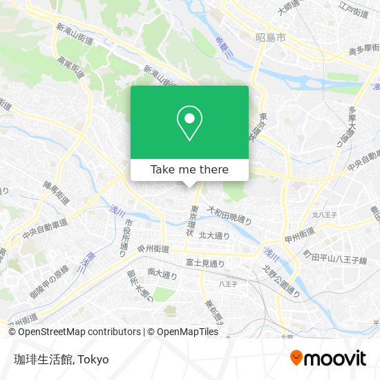 珈琲生活館 map