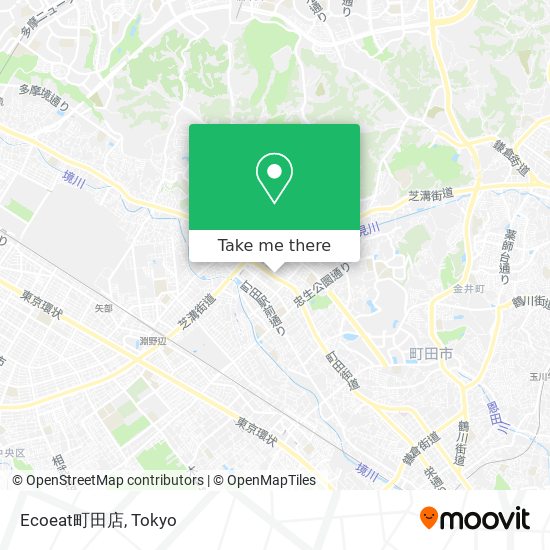 Ecoeat町田店 map
