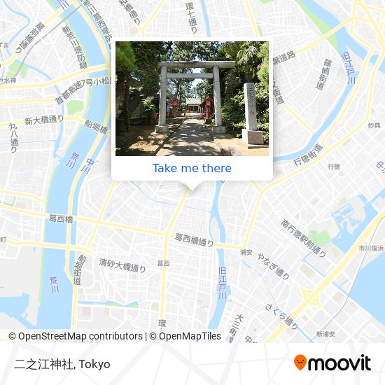 二之江神社 map