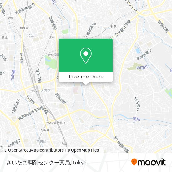 さいたま調剤センター薬局 map