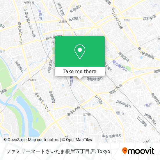 ファミリーマートさいたま根岸五丁目店 map